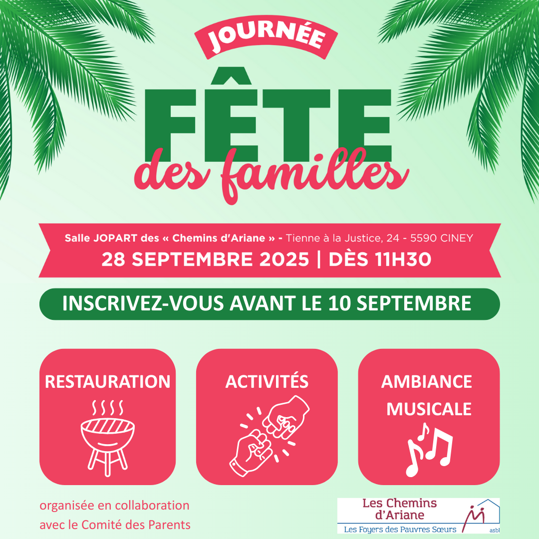 Inscrivez vous avant le